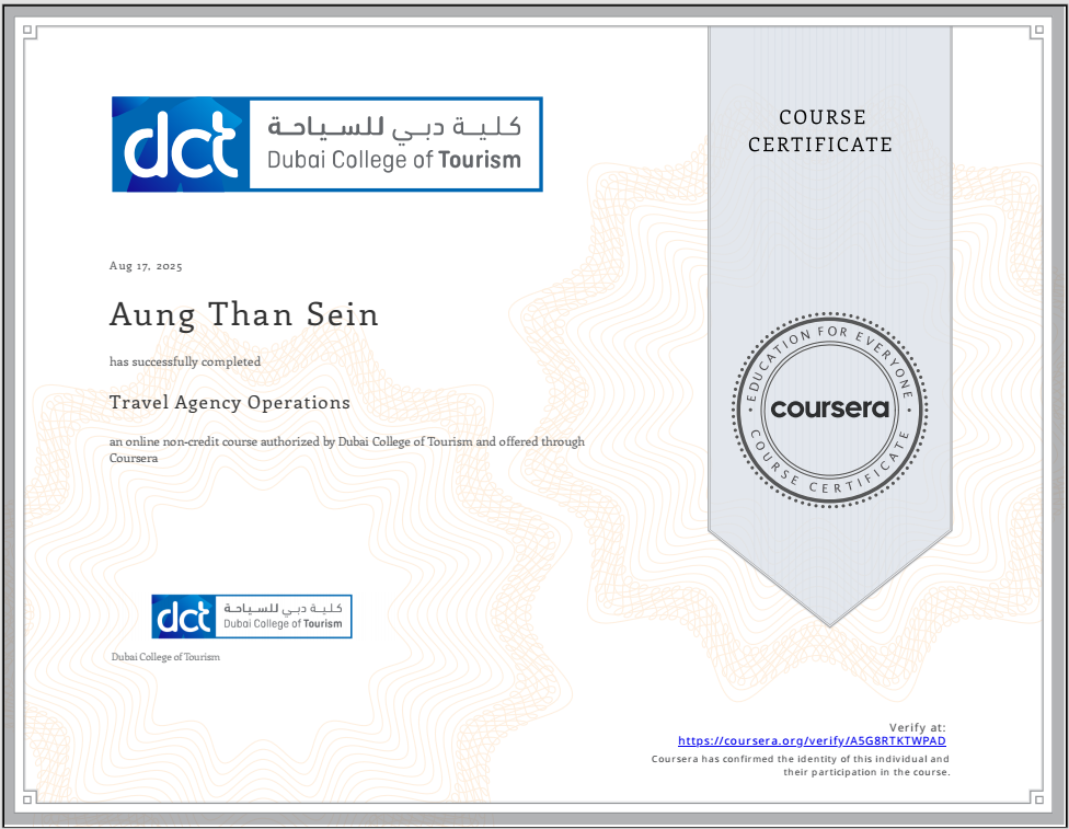 Travel Agency Operations